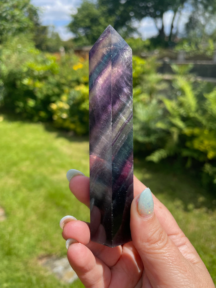 Rainbow Fluorite Tower