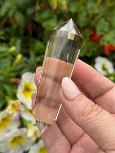 High Quality Smoky Quartz Vogel with 24 Facets