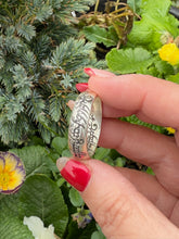 Load image into Gallery viewer, Silver Elvish Love Ring Size W
