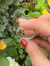 Load image into Gallery viewer, Silver Elvish Love Ring Size W

