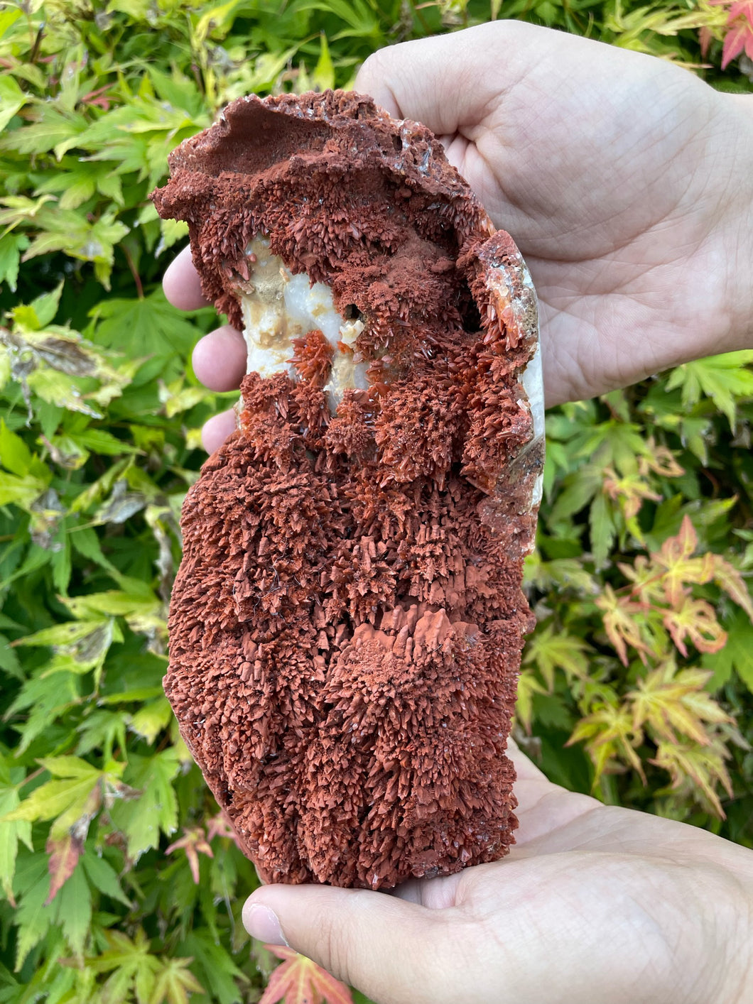 Red Calcite Specimen
