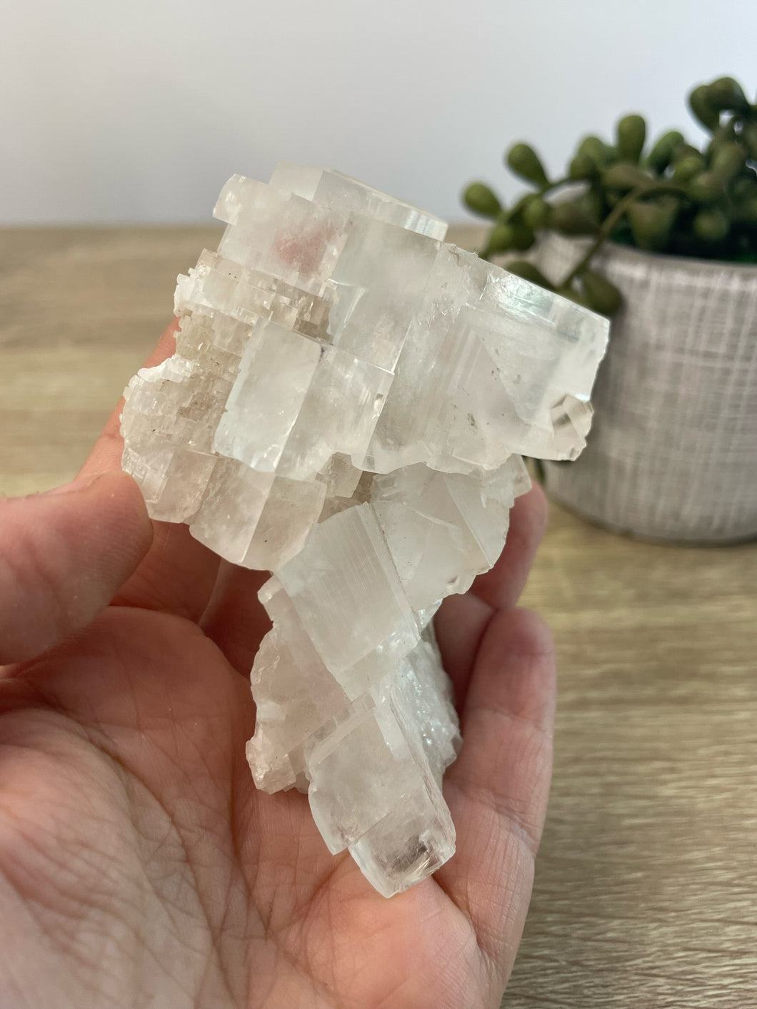 White Calcite Crystal