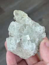 Load image into Gallery viewer, Clear Green Cubic Fluorite Specimen
