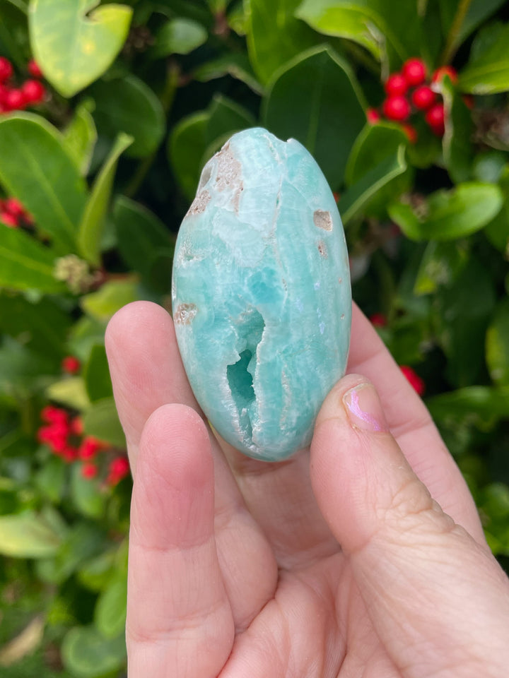 Caribbean Calcite Shiva Lingham