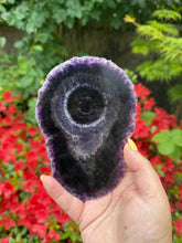 Load image into Gallery viewer, Amazing Purple Fluorite Slice Carving
