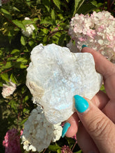 Load image into Gallery viewer, Blue Flash Moonstone Slice Carving
