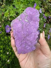 Load image into Gallery viewer, Purpurite Slice Specimen with Sheen
