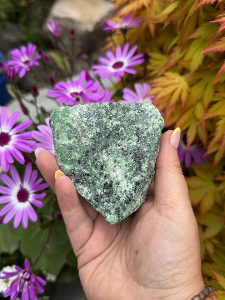 Large Ruby in Zoisite Natural Rough Specimen