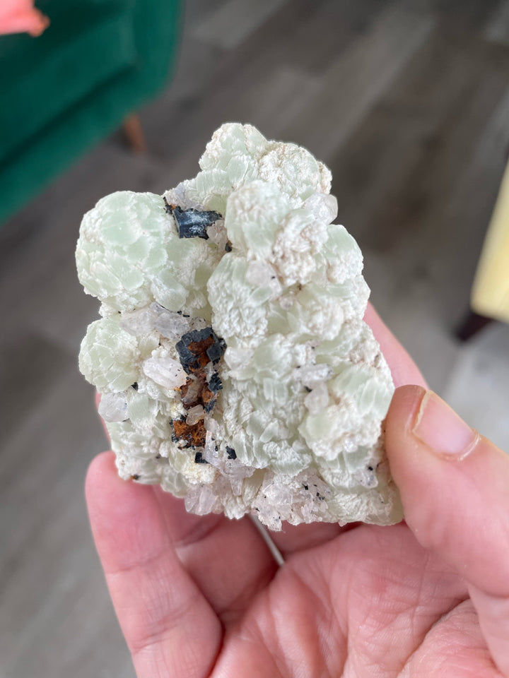 Prehnite and Quartz Specimens