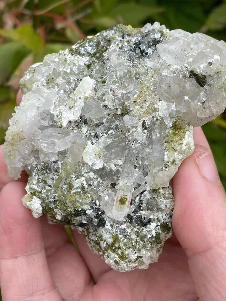 Prehnite, Epidote and Quartz Specimens