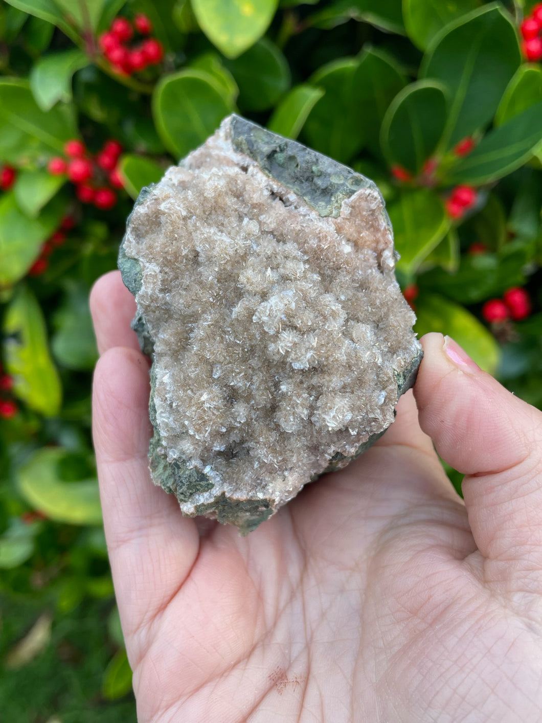 Rainbow Amethyst Crystal Specimen