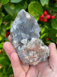 Blue Fluorite Crystal Specimen