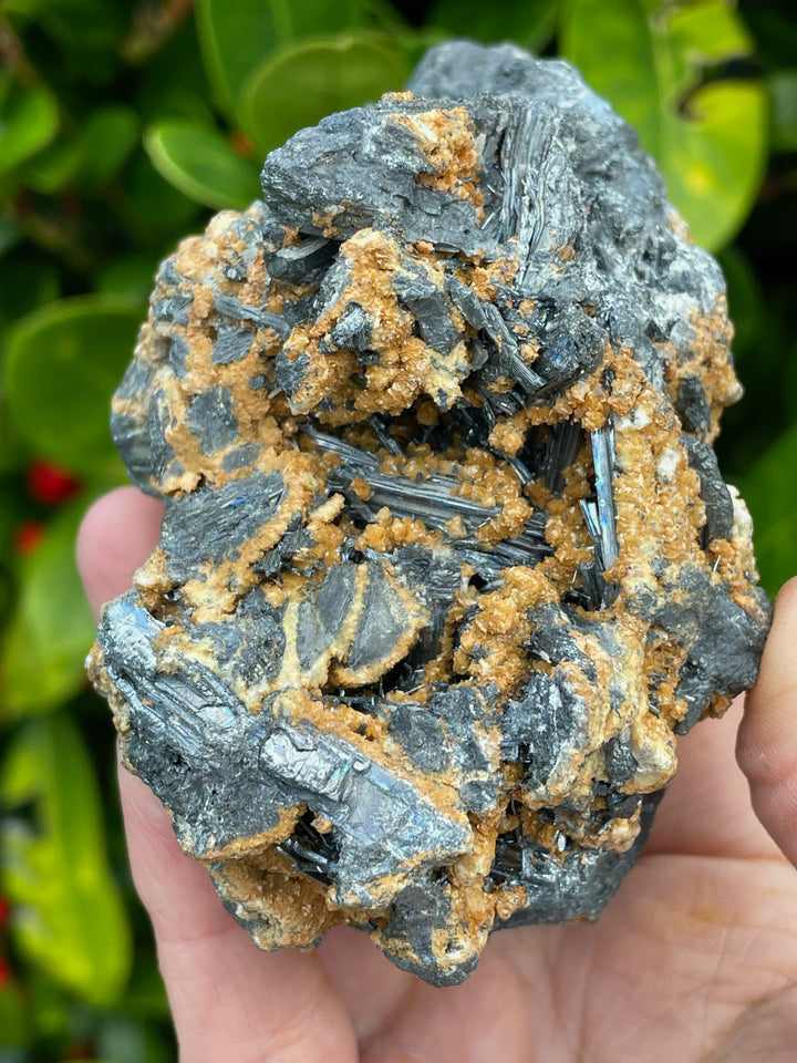 Stibnite Crystal Specimen