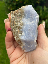Load image into Gallery viewer, Blue Lace Agate Druzy Crystal Specimen
