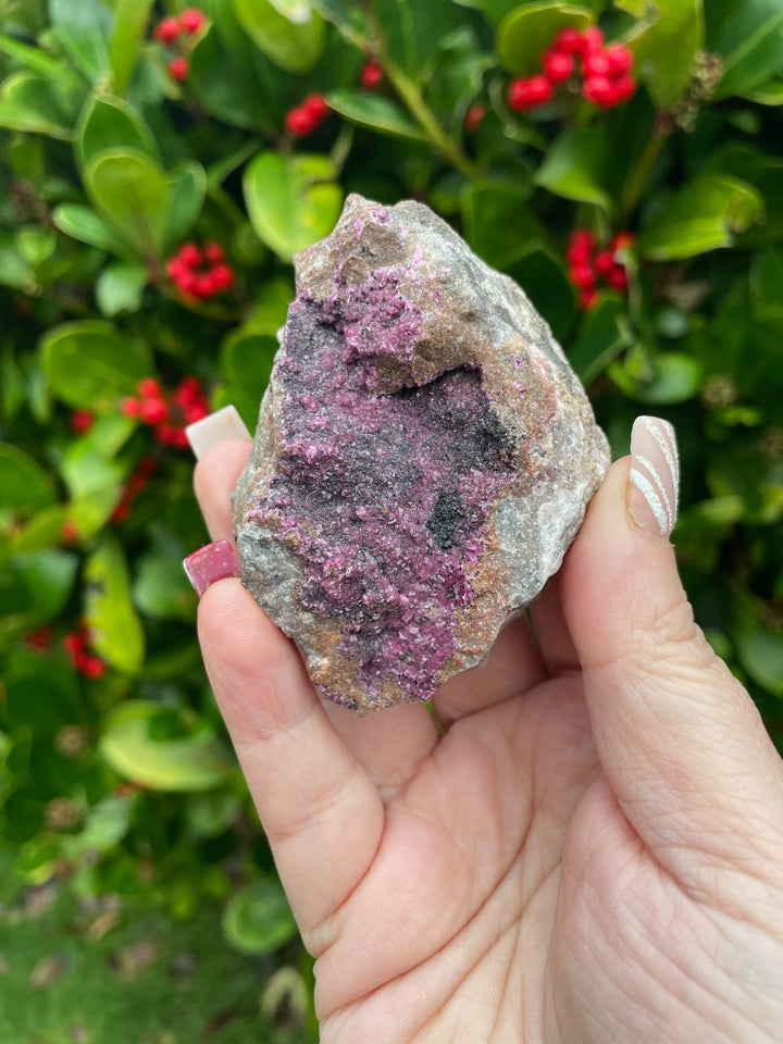 Cobalto Calcite Crystal Specimen