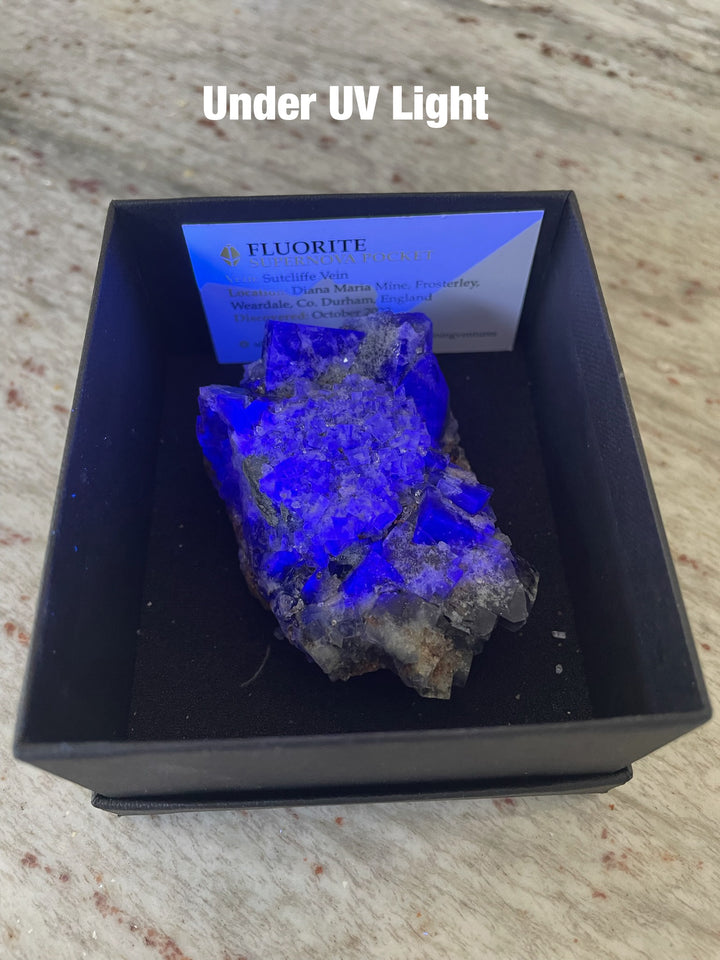Supernova Fluorite Specimen Weardale UK