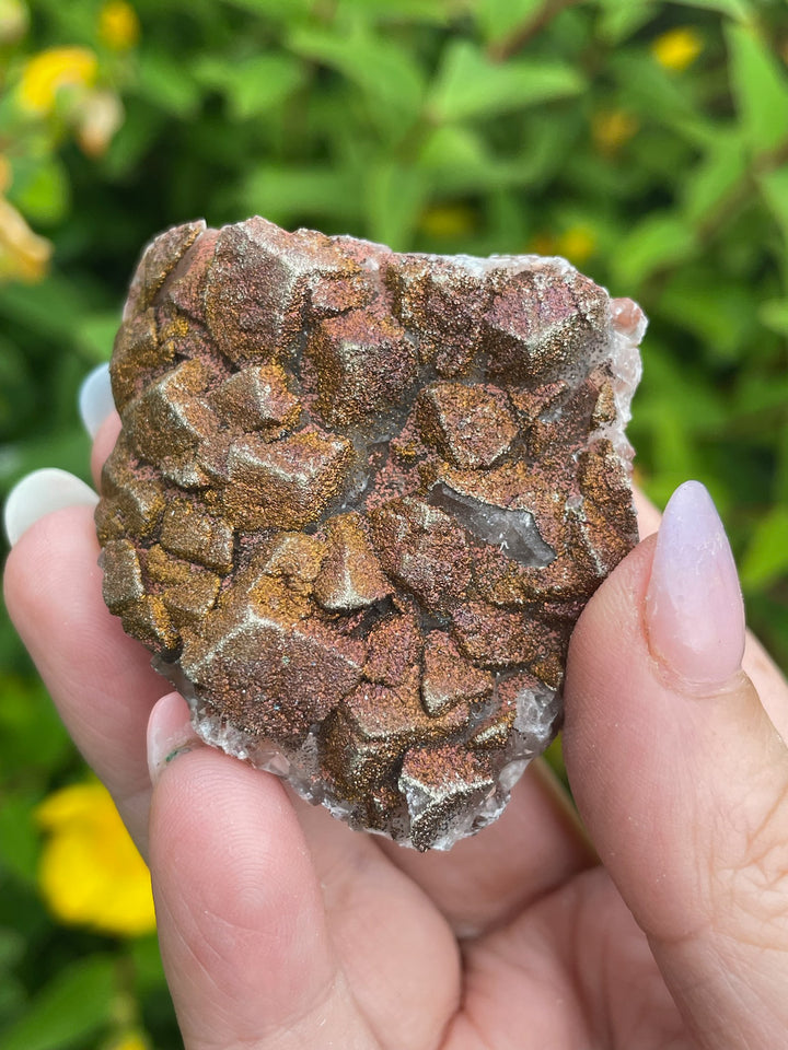 Calcite with Pyrite Coating Specimen