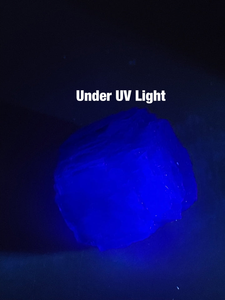 Rare Blue Fluorite Specimen from Wutong Mine Guangxi