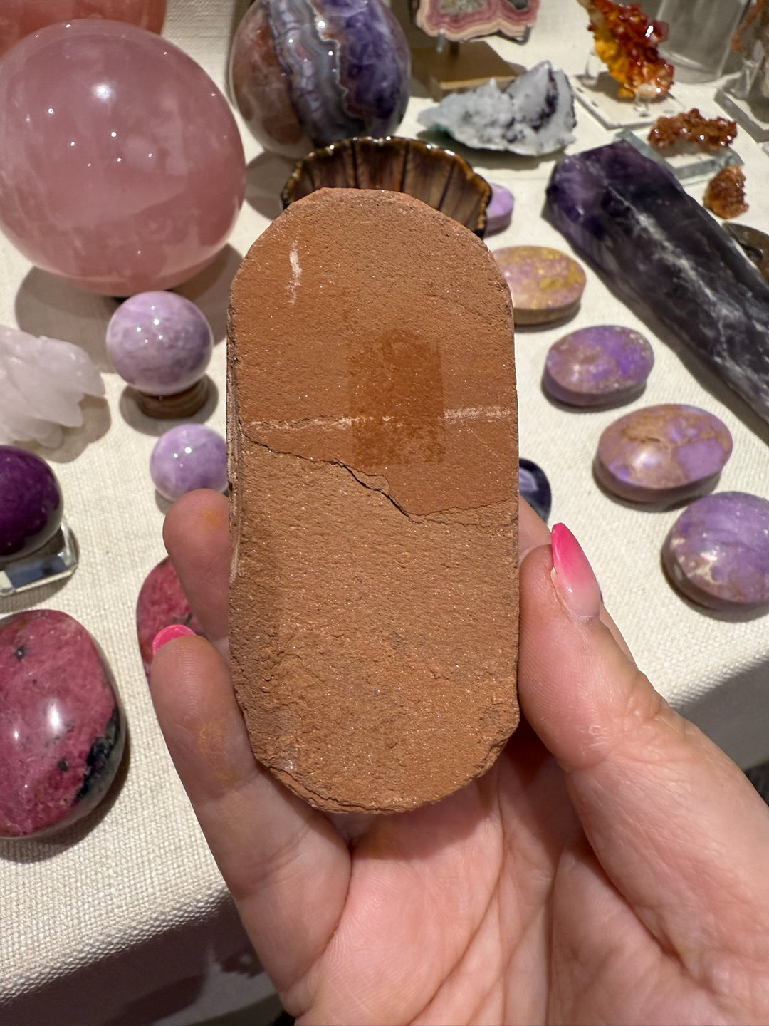 Unusual Calcite and Sandstone Specimen from Wenshan