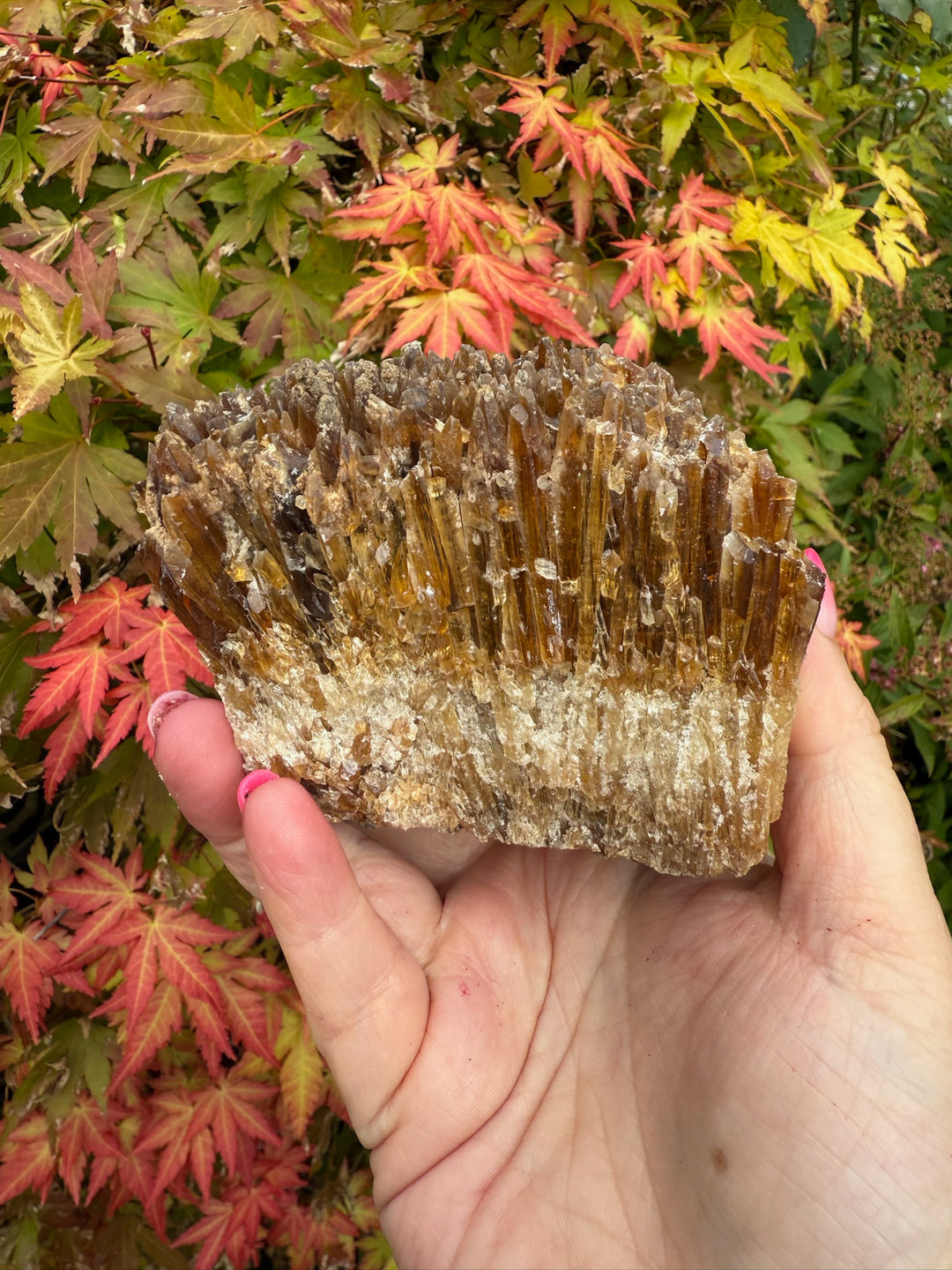 Honey Calcite Specimen UV Reactive