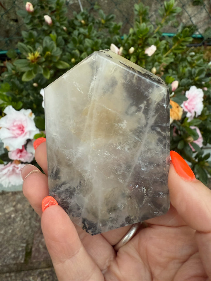 Dendritic Quartz Slice Specimen