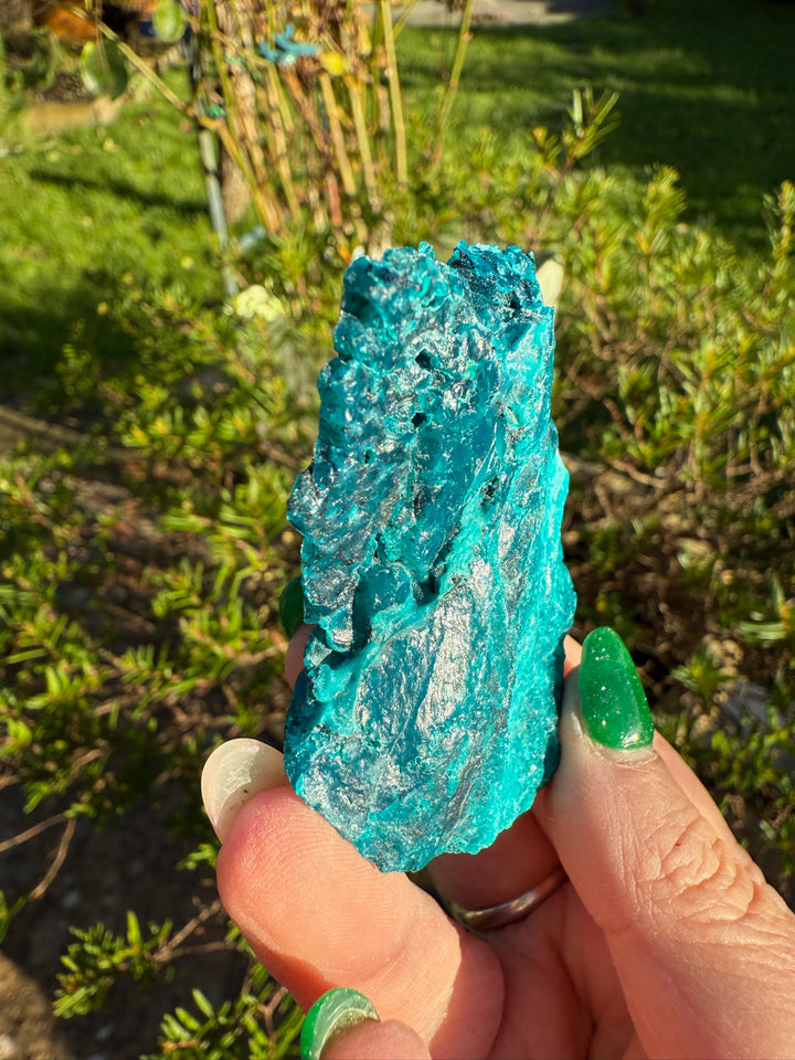 Gem Silica with Chrysocolla and Opal Specimen