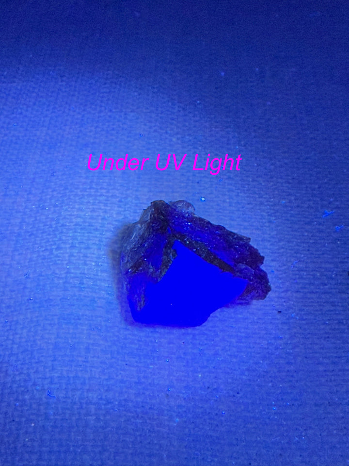 Selenite on Fluorite Specimen