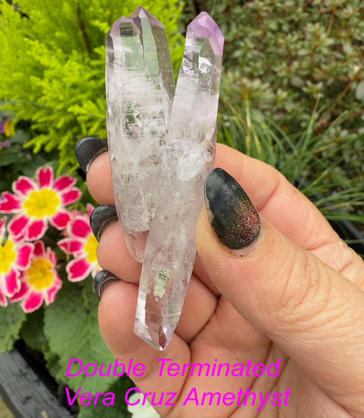 Double Terminated Twin Vera Cruz Amethyst Specimen