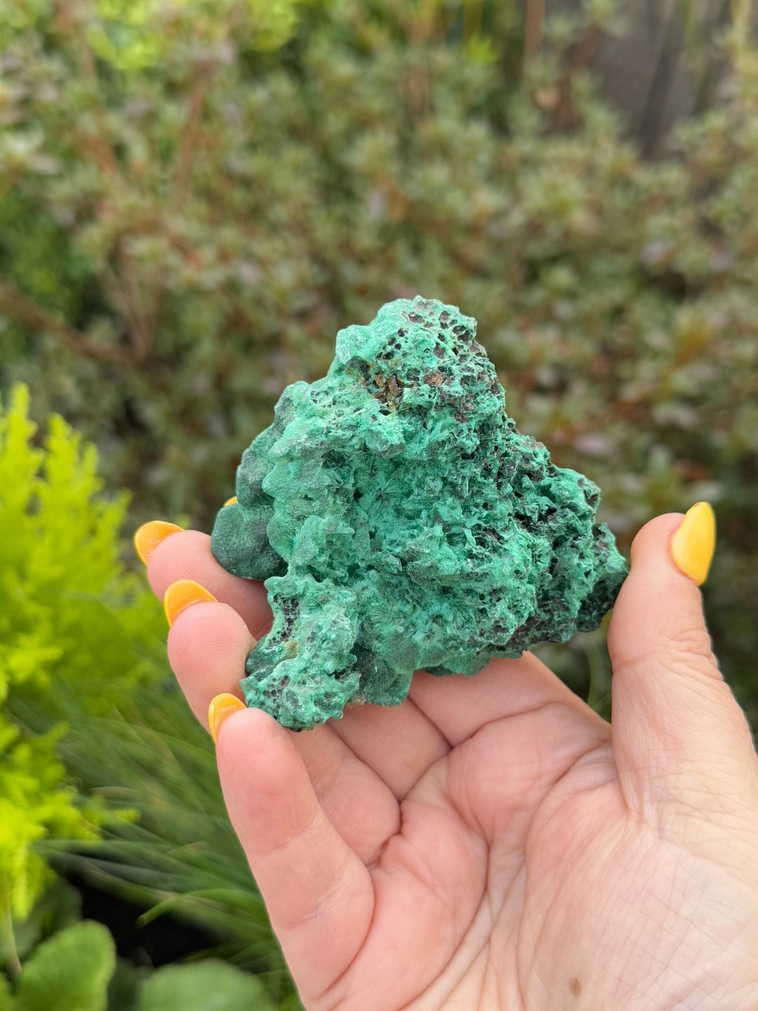 Silky Malachite Specimen
