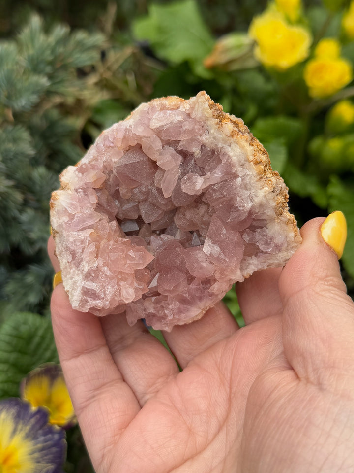 Pink Amethyst Geode Specimen from Patagonia
