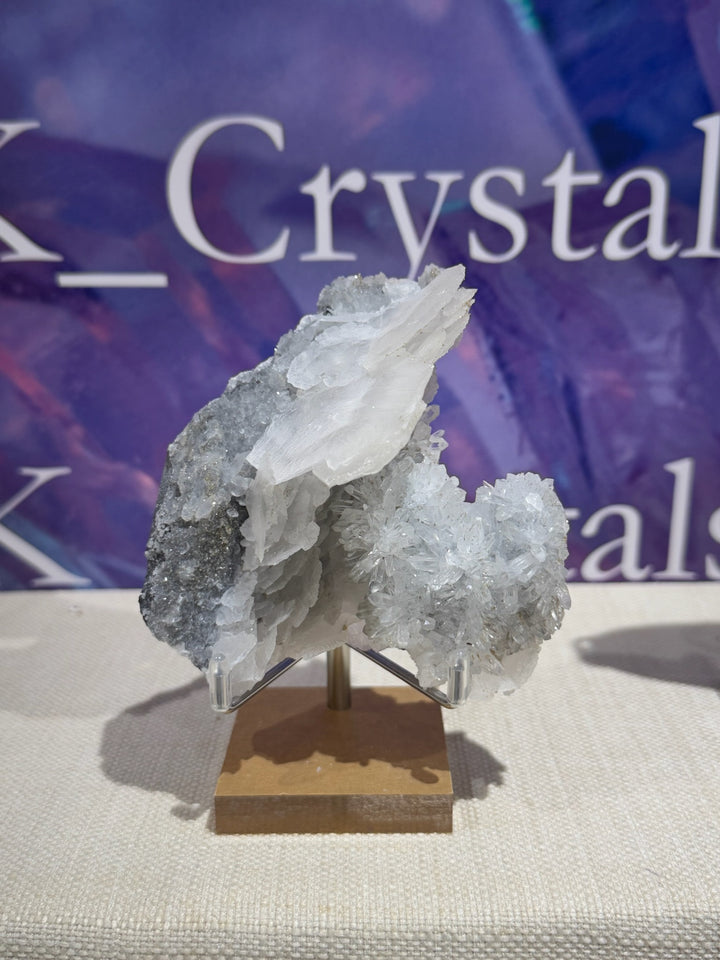 Uv Reactive Calcite and Quartz Specimen
