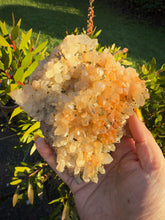 Load image into Gallery viewer, Epidote on Hematoid Quartz Specimen from Namibia
