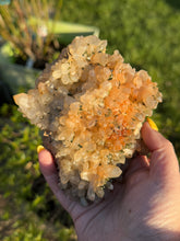 Load image into Gallery viewer, Epidote on Hematoid Quartz Specimen from Namibia
