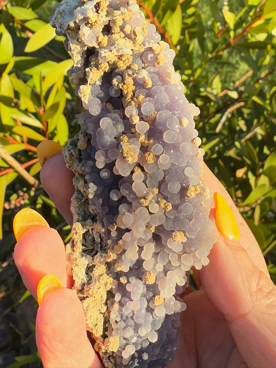 Grape Chalcedony and Agate Specimen