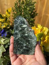 Load image into Gallery viewer, Polished Stalactite Seraphinite Tower Specimen
