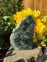 Load image into Gallery viewer, Polished Stalactite Seraphinite Tower Specimen
