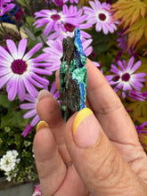 Load image into Gallery viewer, Vibrant Azurite Malachite and Gibbsite Specimen

