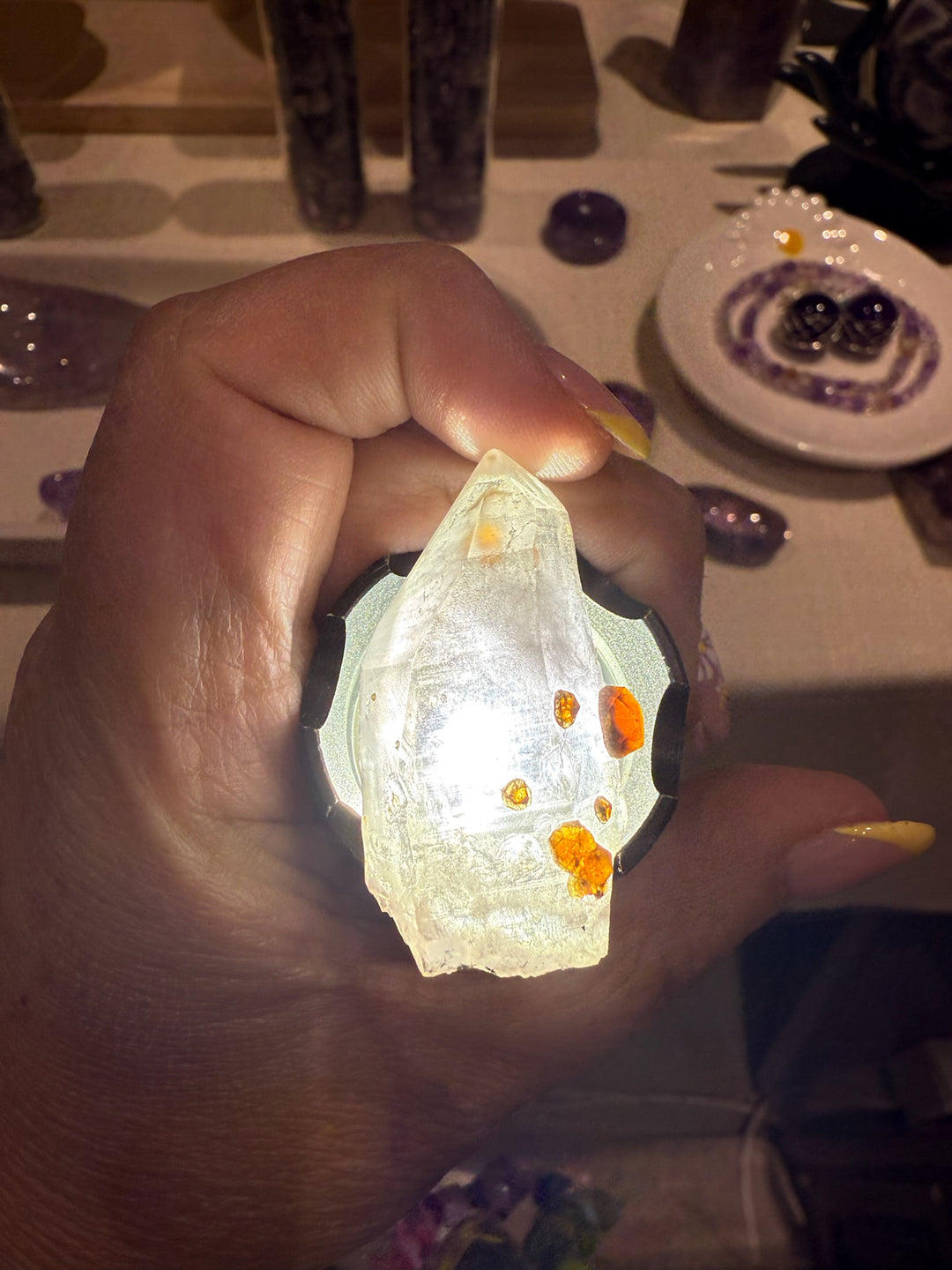 Red Calcite Specimen from Wenshan