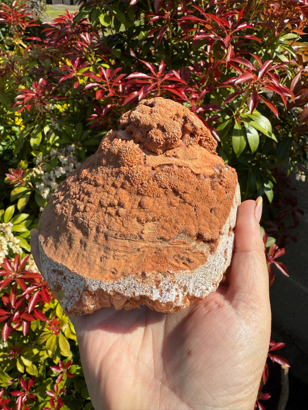 Amazing Wenshan Calcite Geode Specimen