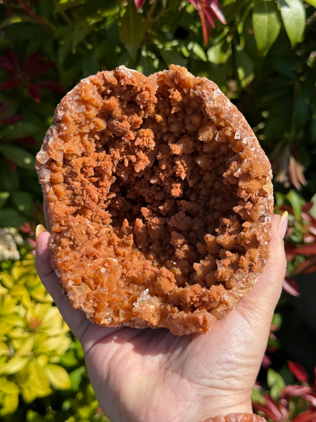 Amazing Wenshan Calcite Geode Specimen