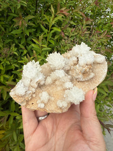 Fabulous Wenshan White Flower Calcite Specimen
