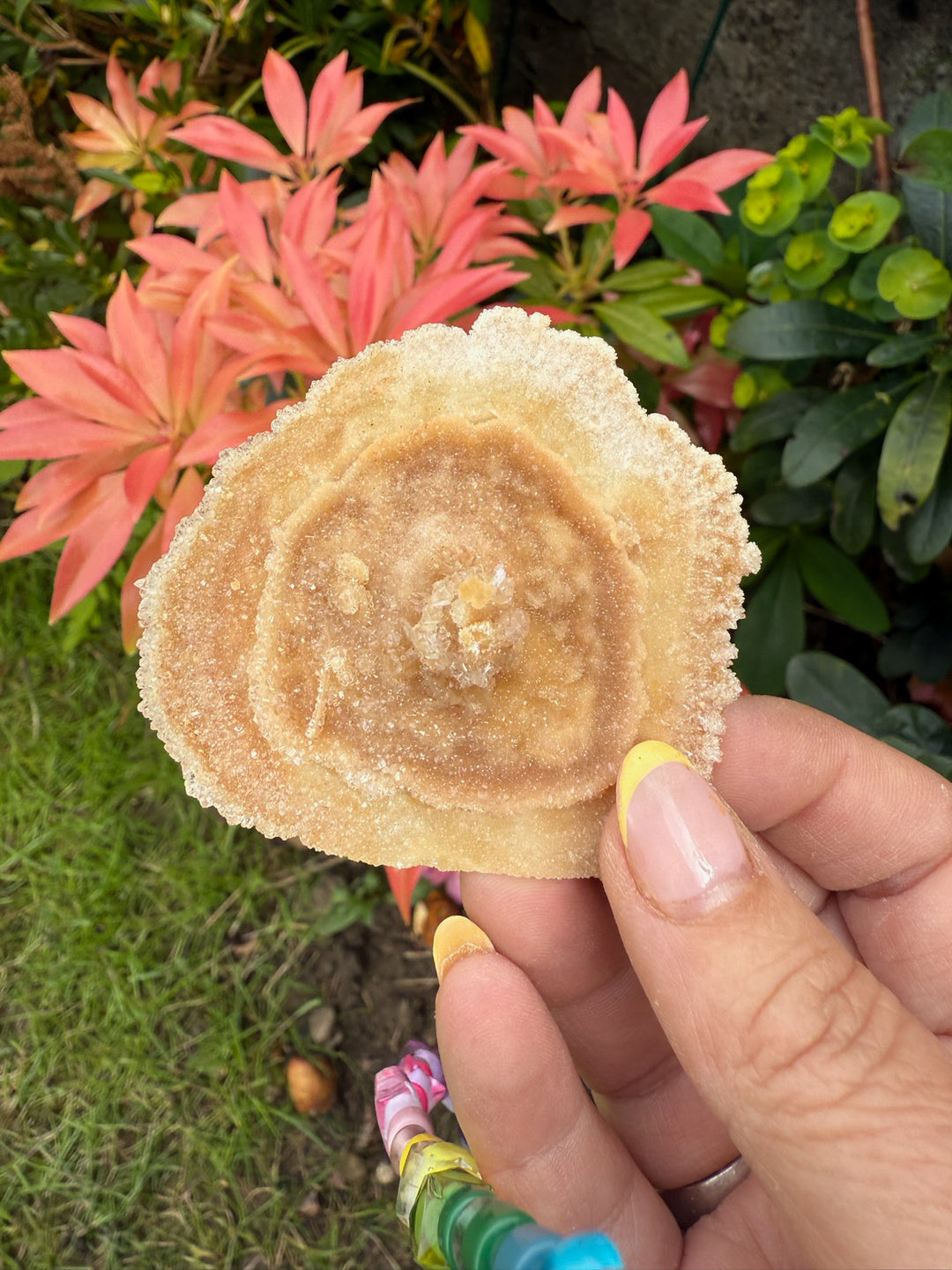 Unusual Formation Calcite with Sugar Coating