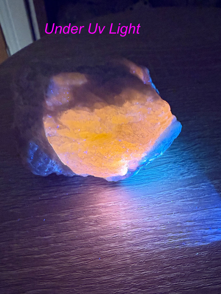 Rare Large UV Reactive Tenebrescent Hackmanite with Sodalite Specimen