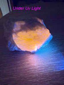 Rare Large UV Reactive Tenebrescent Hackmanite with Sodalite Specimen