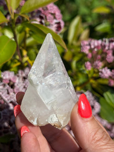 Incredible Rare Clear Calcite Crystal Specimen from Dalnegorsk
