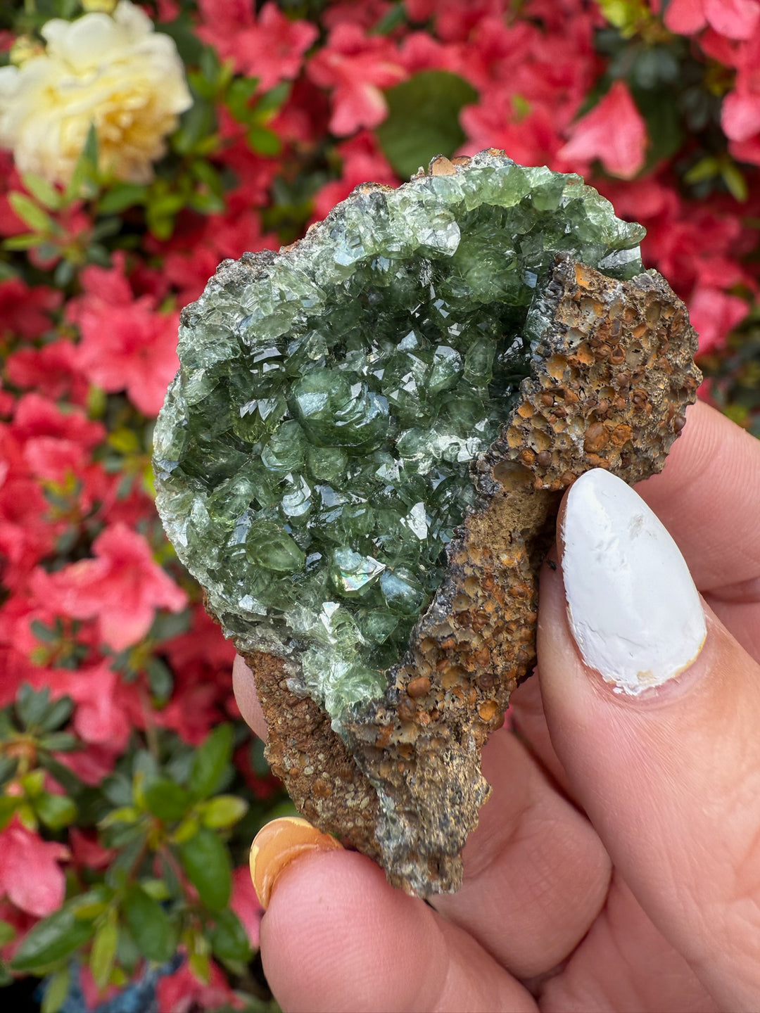 Rare Ludlamite Specimen From Amazonas