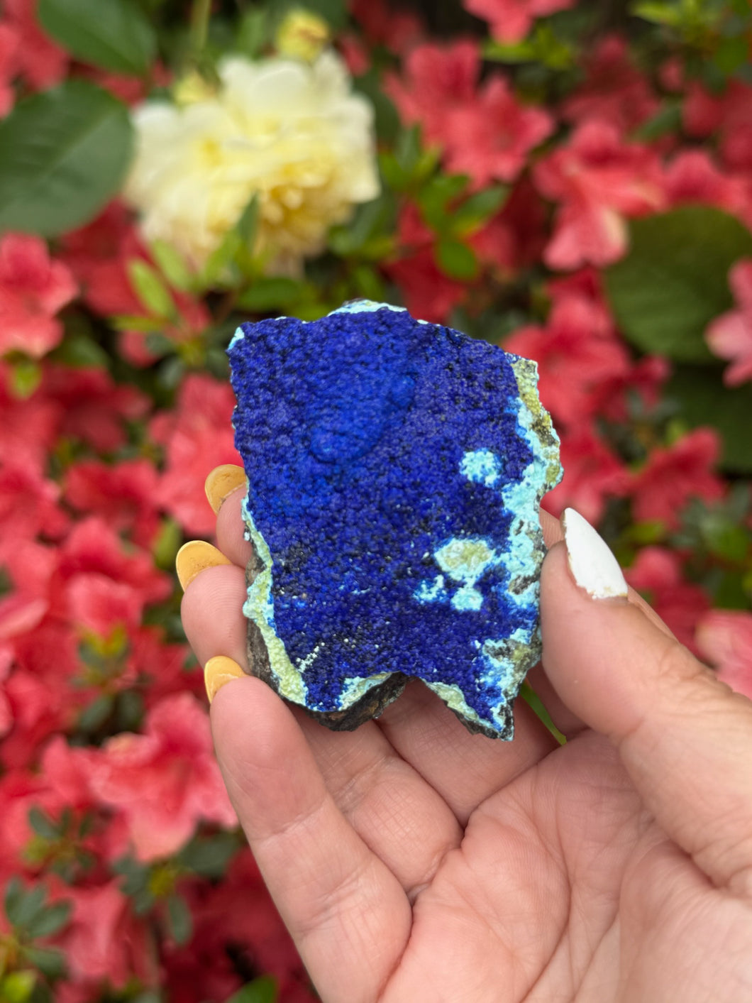 Azurite and Gibbsite Specimen