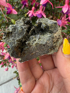 Epidote with Actinolite Specimen from Australia