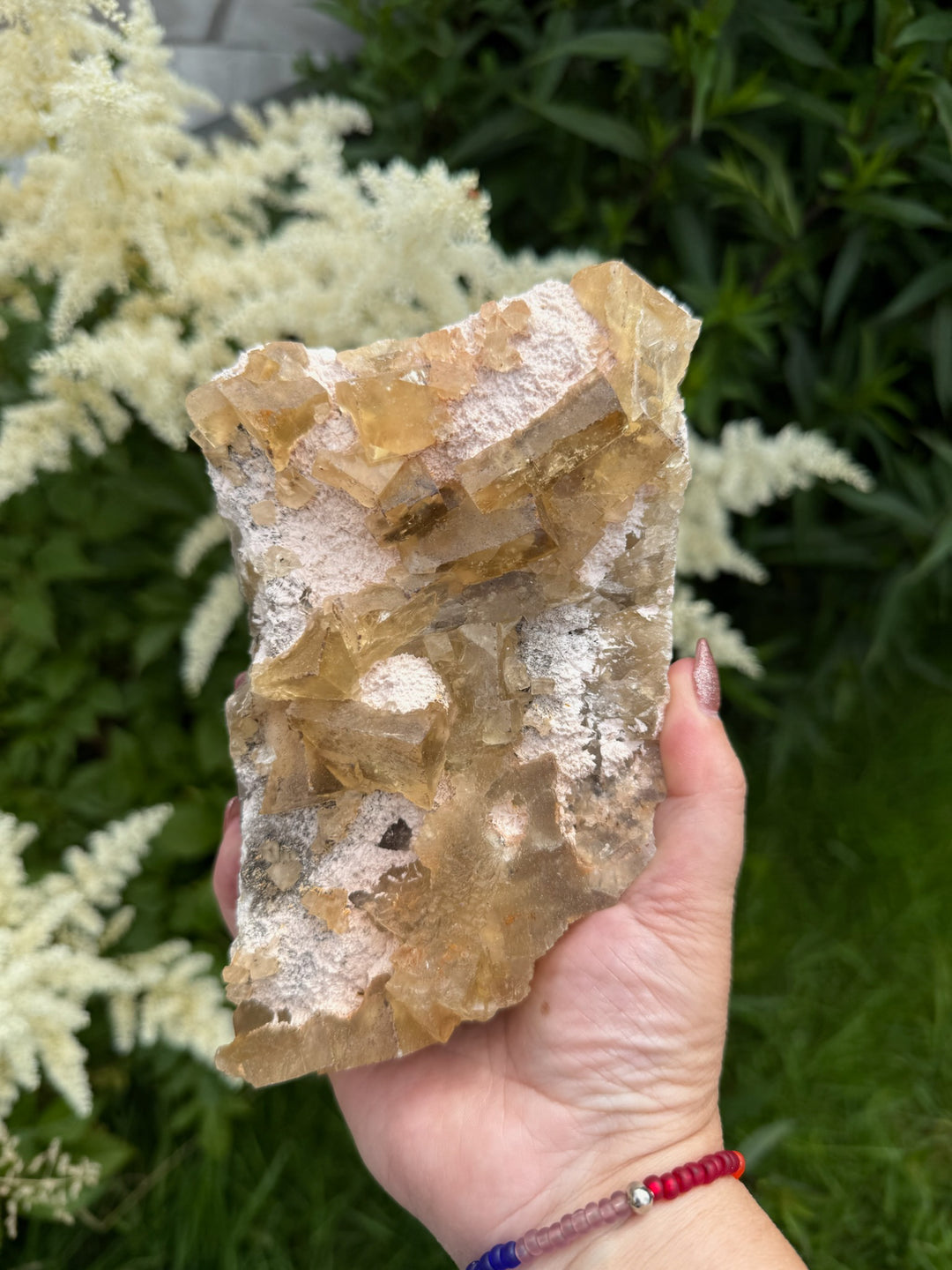 UV Reactive Cubic Yellow Fluorite from Beijing Specimen