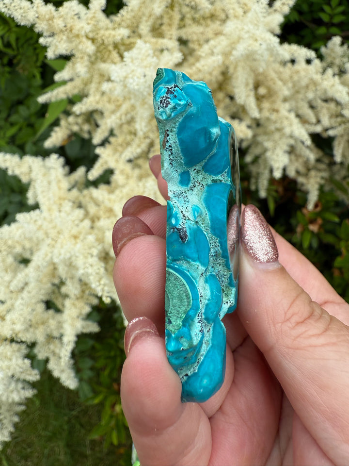 Vibrant Chrysocolla and Malachite Specimen from Congo